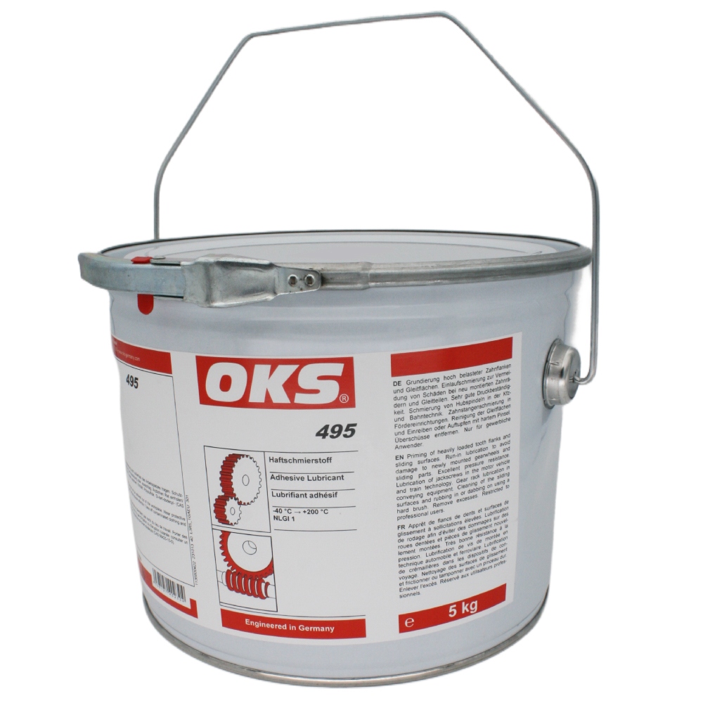 pics/OKS/E.I.S. Copyright/Bucket/495/oks-495-adhesive-lubricant-for-sliding-surfaces-nlgi-1-5kg-bucket-001.jpg